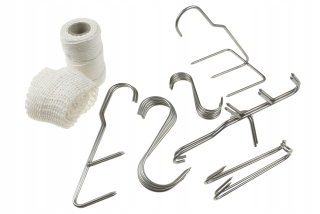 INOX udiarenské háky + fajčiarske potreby STARTER KIT S